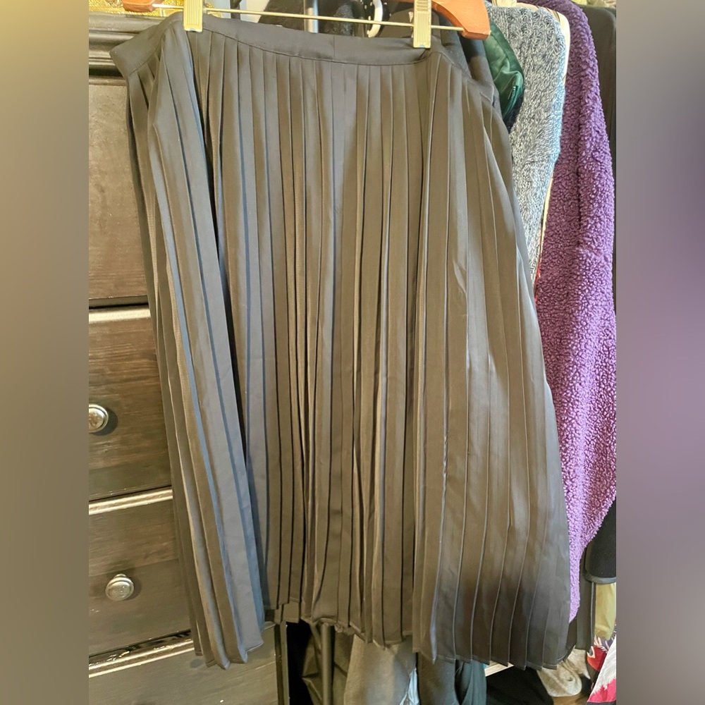 Abercrombie & Fitch xl pleated black skirt - Picture 4 of 4